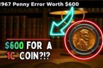 1967 Penny Error Worth $600: How to Spot the Rare Doubled Die Lincoln Cent