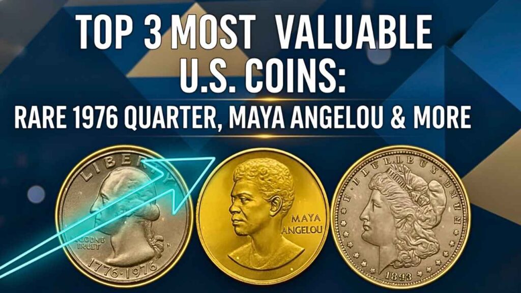 Top 3 Most Valuable U.S. Coins: 1976 Bicentennial Quarter, Maya Angelou Quarter & Rare Coins Worth Big Money